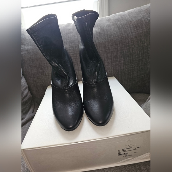 3.1 Phillip Lim Kyoto Stretch Leather Boots Booties Shoes 40.5 - Picture 4 of 8